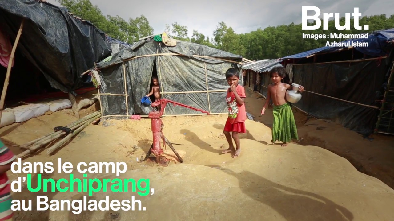 Voici les conditions de vie des réfugiés rohingyas au Bangladesh
