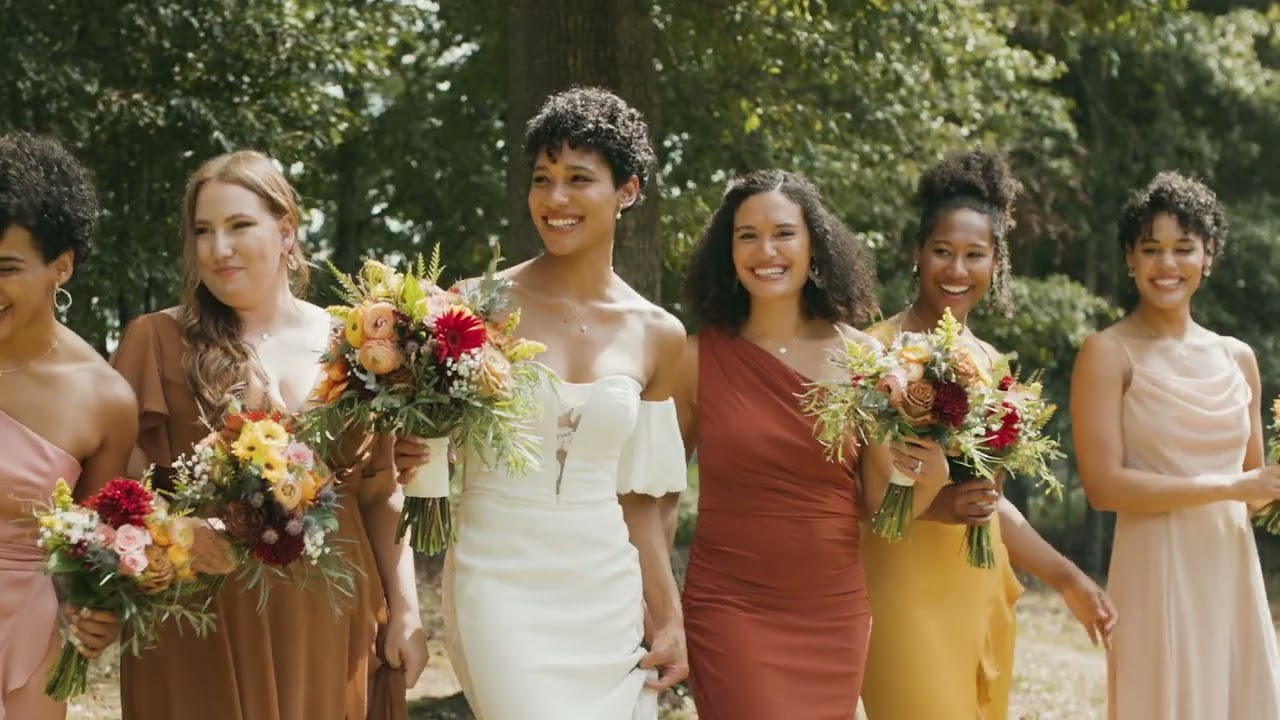 Bride & Groom met at a local coffee shop | Upbeat Wedding Film | Georgia Fall Wedding