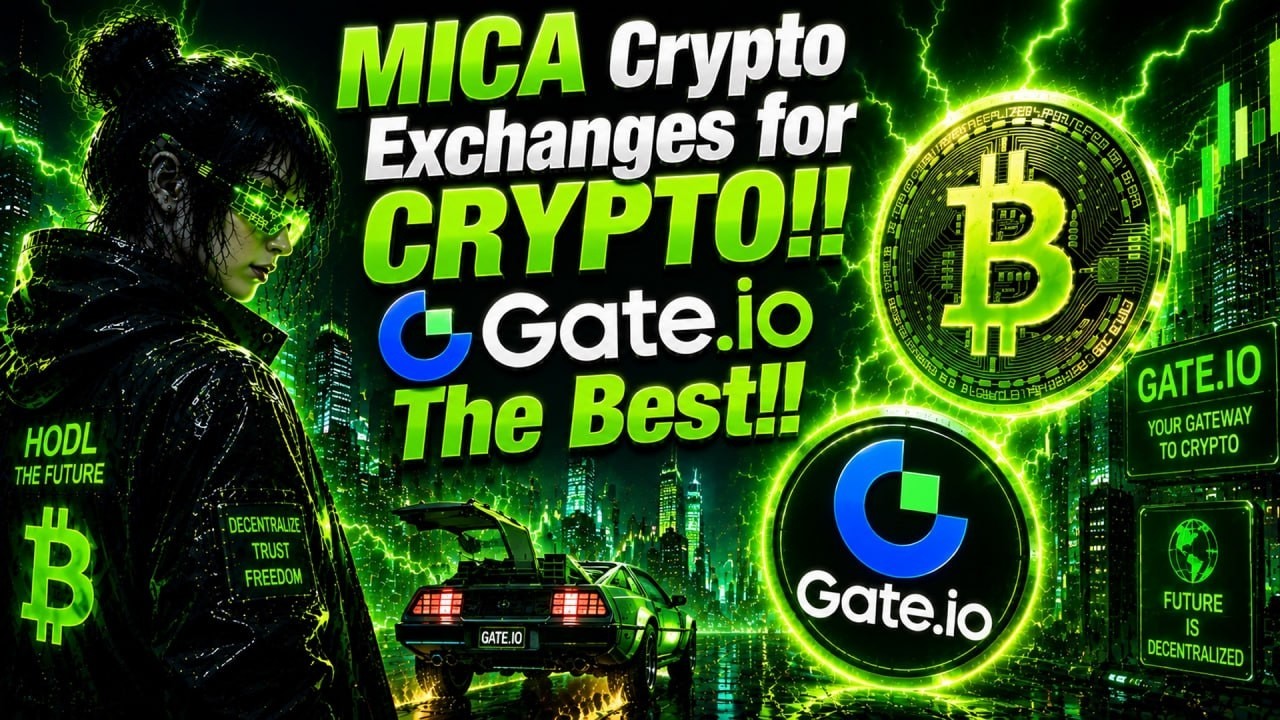 Регулирование MiCA в ЕС: какая биржа лучше? Gate.io побеждает