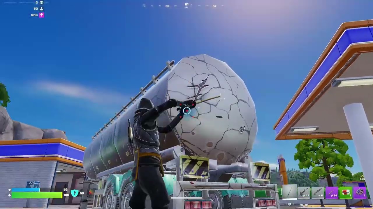 Tactical Fortnite Gameplay | No Commentary | Solo