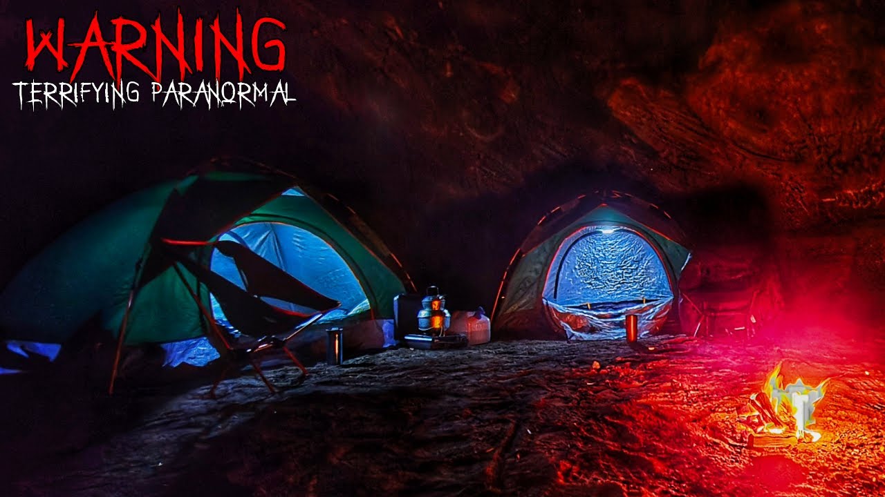 We Went Haunted Camping inside The UK's Most Haunted Cave