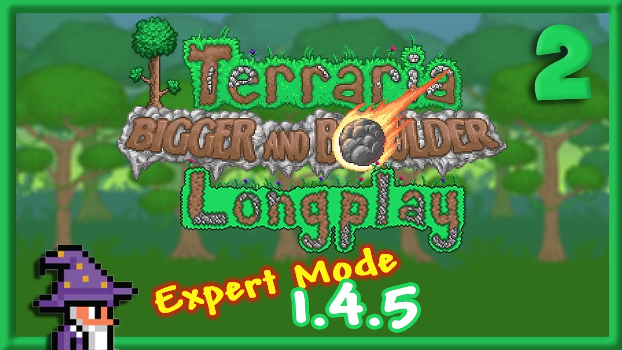 Defeating Deerclops & Eater of Worlds | Terraria 1.4.5 Expert Longplay #2 [No Commentary]