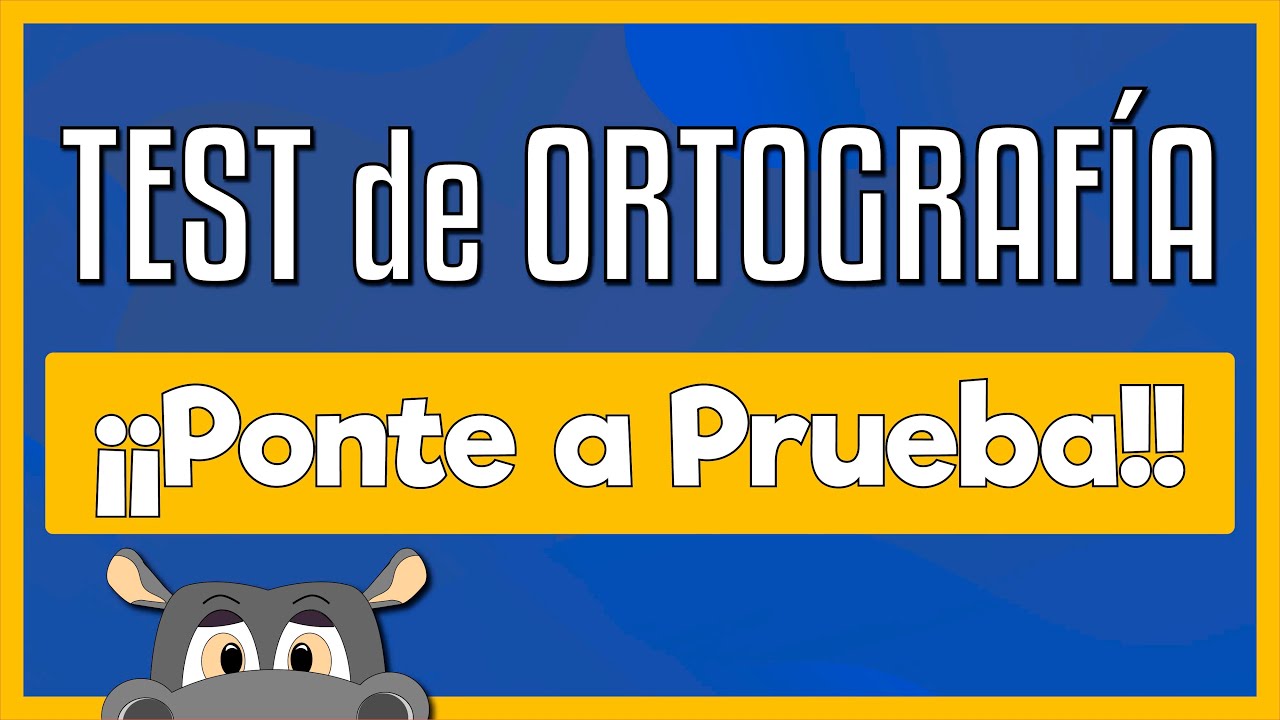 ¿PODRÁS con este test de 50 Preguntas de ORTOGRAFÍA?😲😲