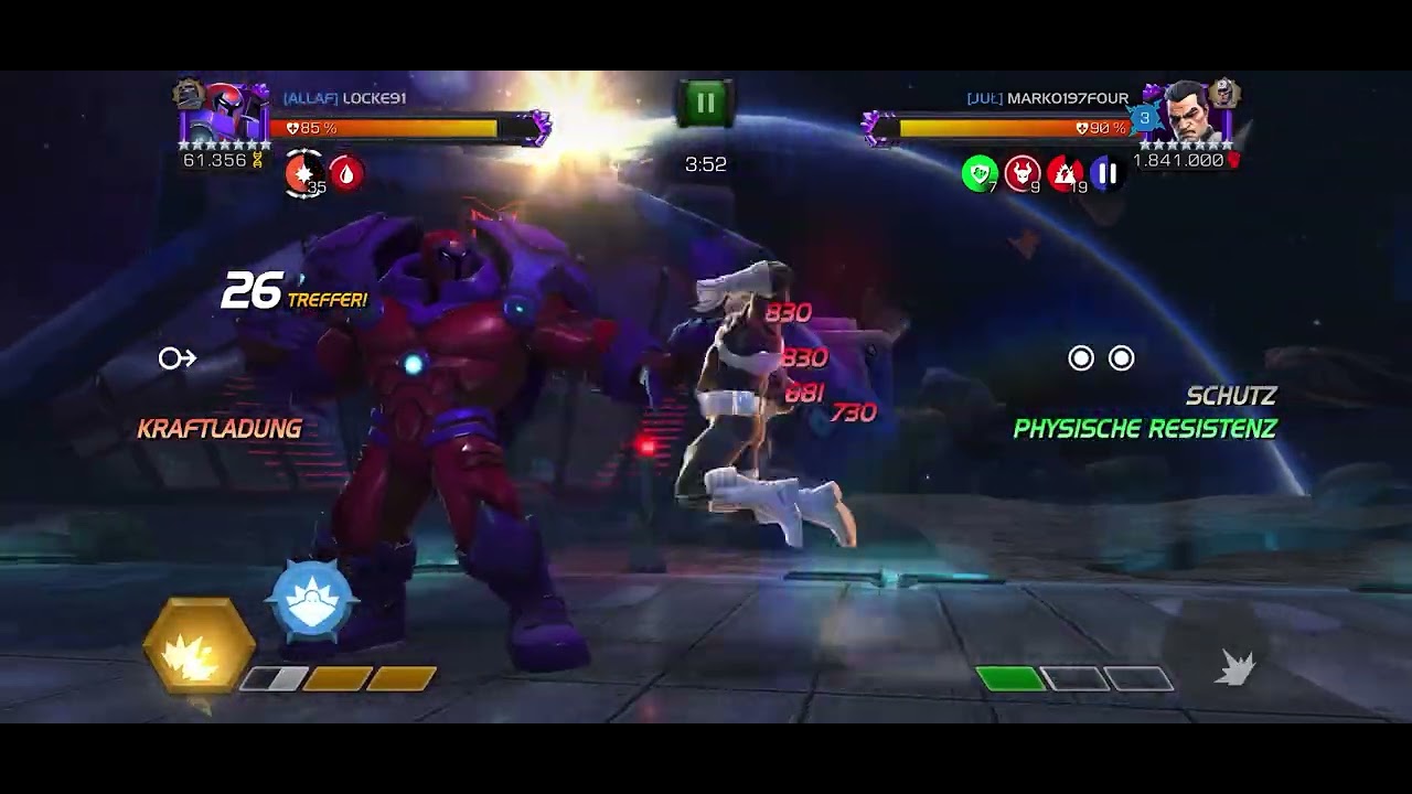 Mcoc AW season !! ONS vs punisher node 9 
