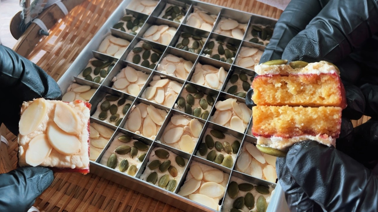 Biskut Kayangan❗Frambozen Kenari | Lembut Rapuh, Rangup | Sesuai Untuk Raya #biskutraya #kuelebaran