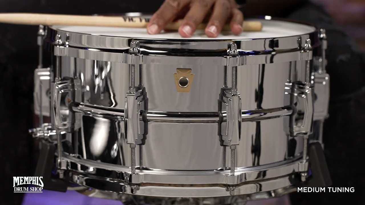 Ludwig 14x6.5 Supraphonic Snare Drum with Die Cast Hoops (LM402D)