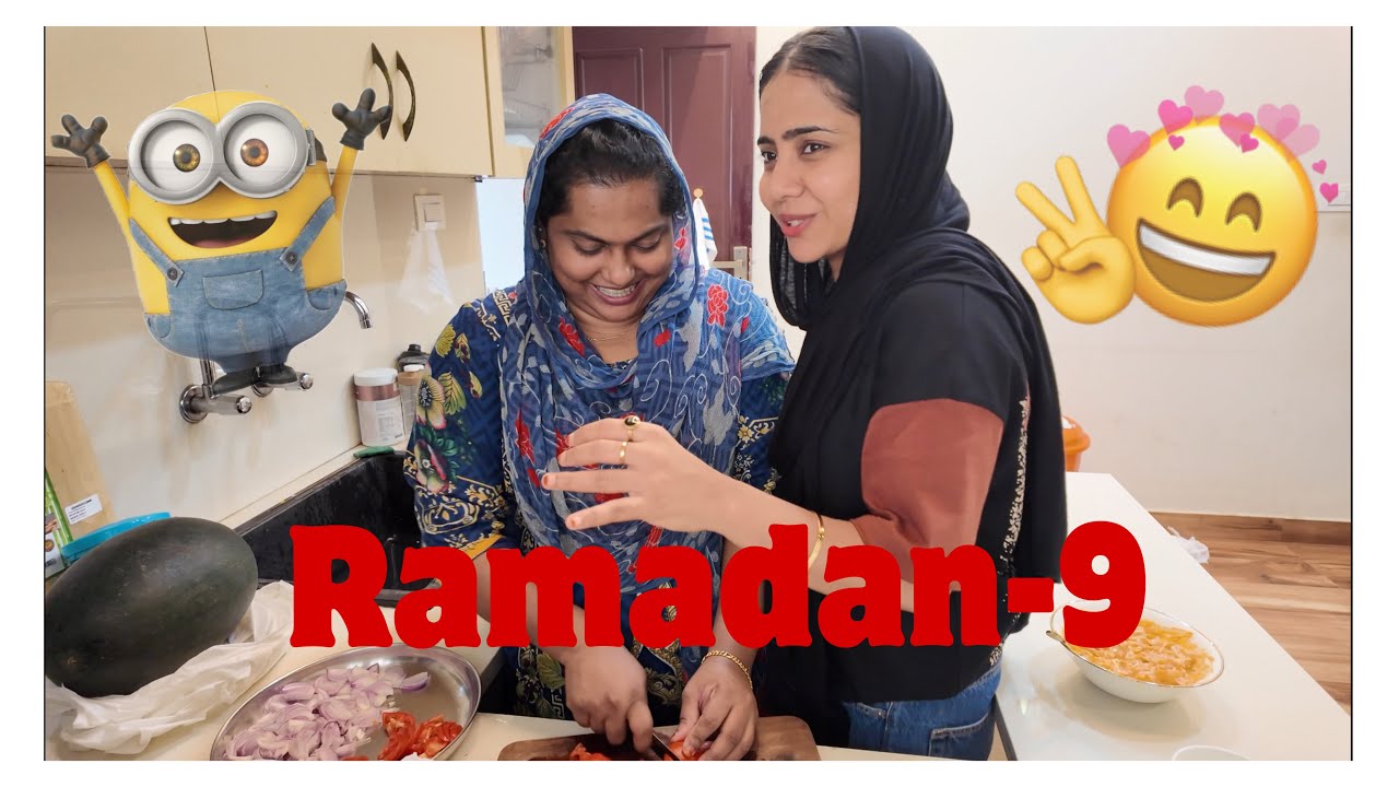 🌙RAMADAN-9😍 | Oru Good News Parayaan Waiting 😅 | Suhana | Mashura | Sunaina