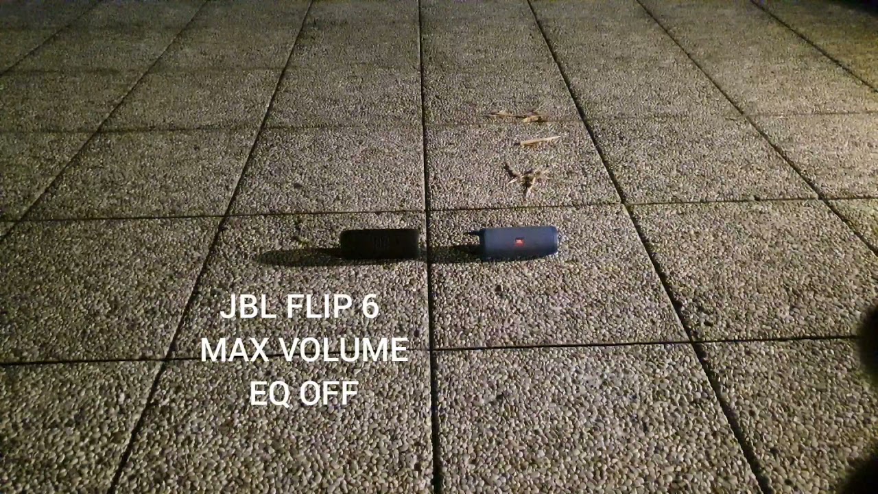 JBL FLIP 6 VS JBL FLIP 4 MAX VOLUME  (Outdoor Audio Test)