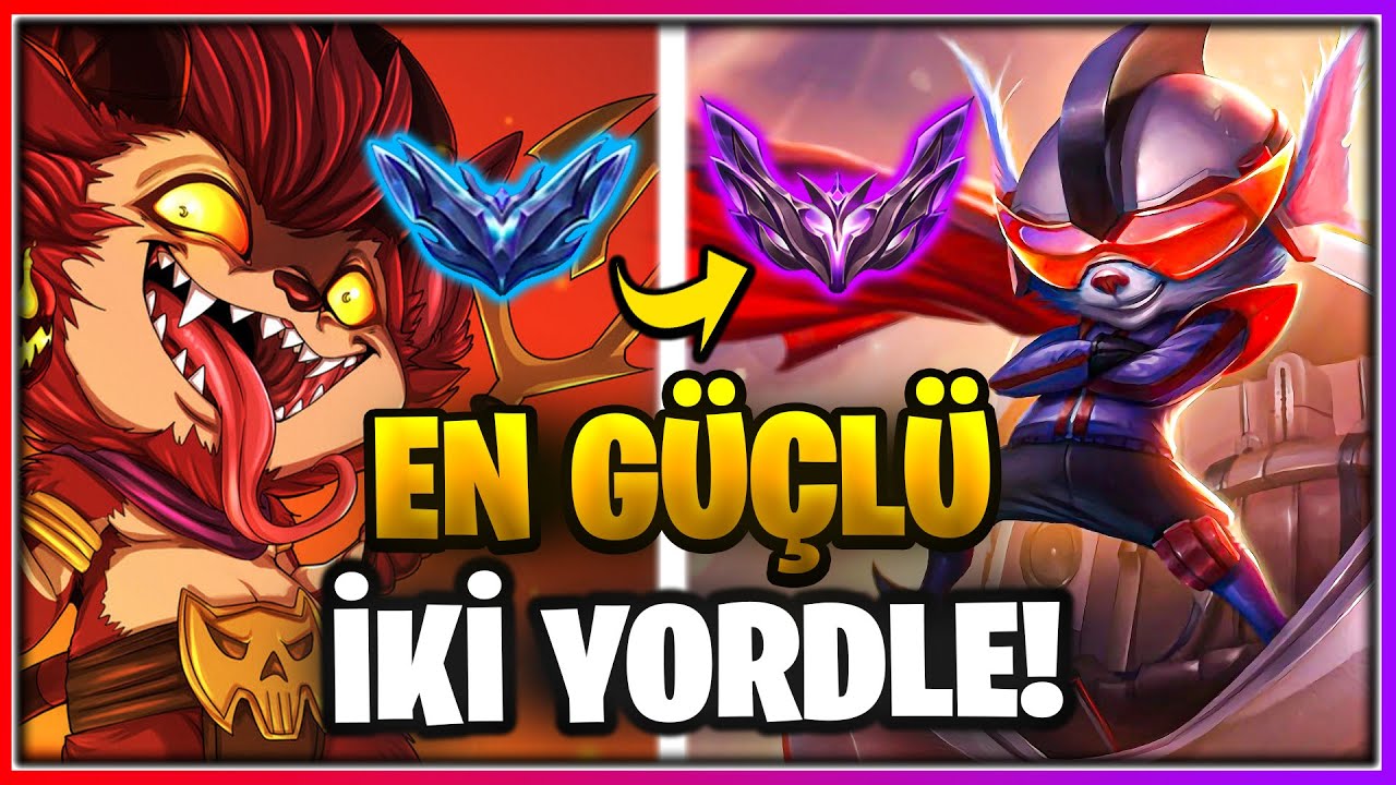 🍄Teemo & Rumble🔥Yüksek Elo! | Toptaki En GÜÇLÜ 2 YORDLE İle Master'a Kasıyoruz!