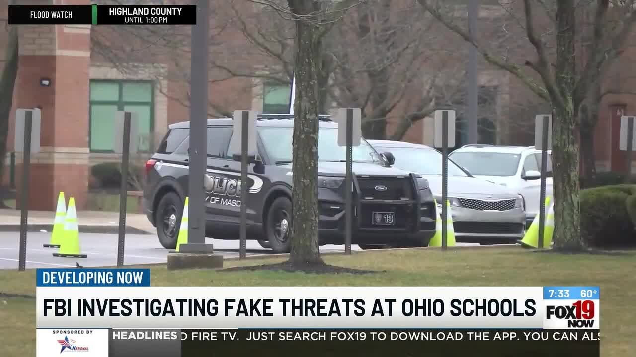 FBI investigating fake threats at Ohio schools