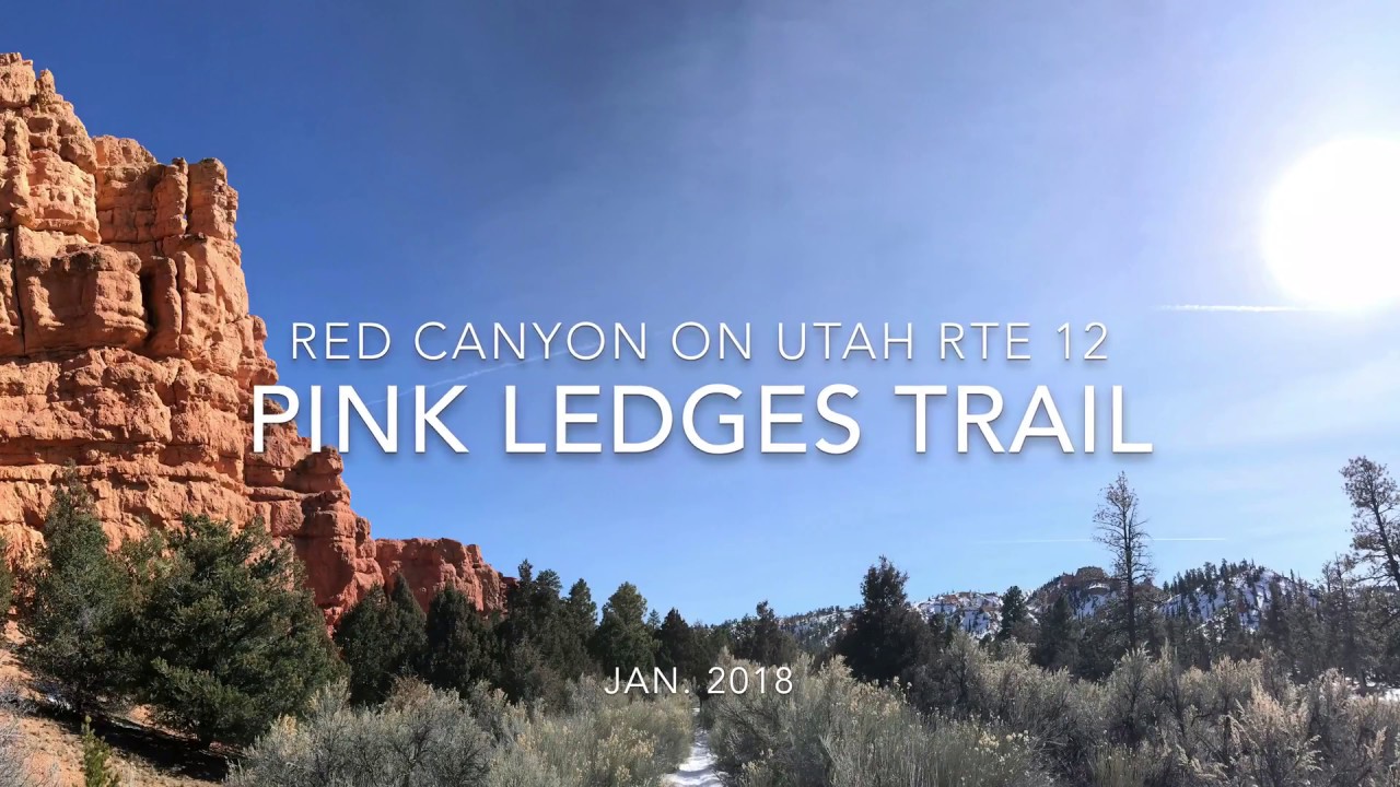 Pink Ledges Trail, Red Canyon, Utah