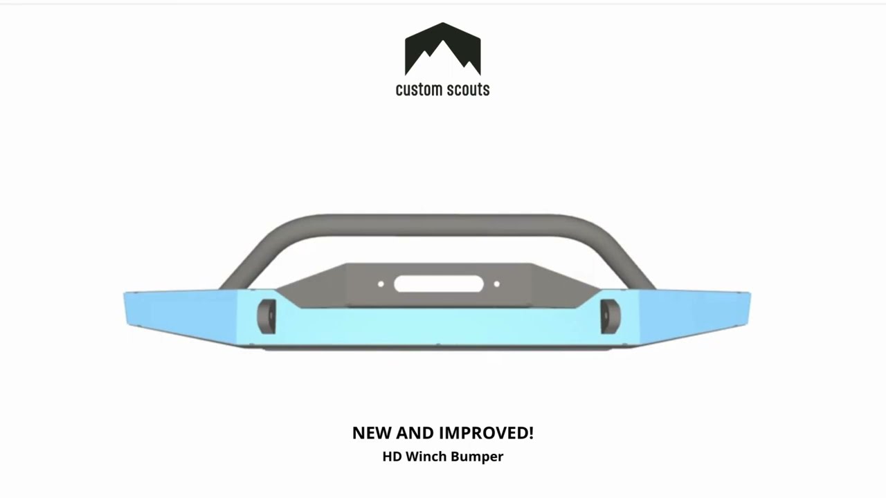 Custom Scouts International Scout Winch Bumper