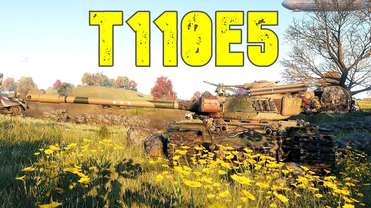 World of Tanks T110E5 - Fought Until the Last Second.