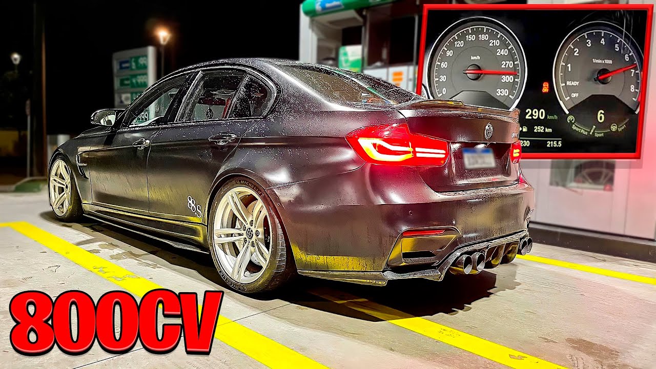 ACELEREI A &Uacute;NICA BMW M3 SINGLE TURBO DO BRASIL!!! *ronco de Supra*