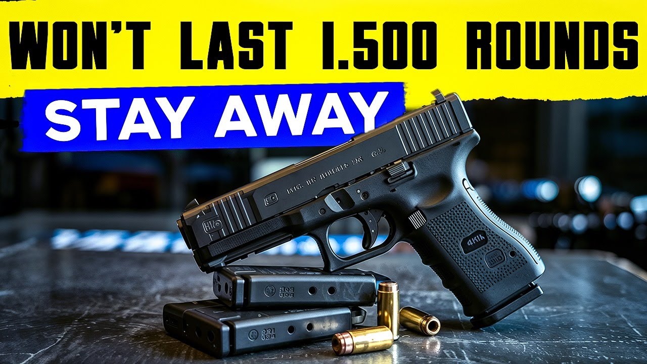 20 Least Reliable Pistols That Won't Last Even 1,500 Rounds (AVOID NOW)
