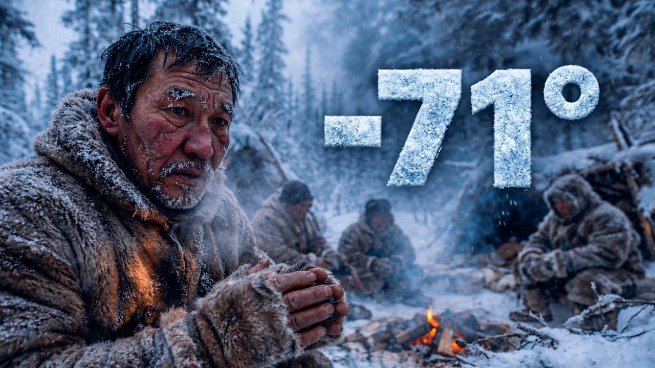 This Temperature Kills Instantly - How They Survive &minus;71&deg;C(&minus;95.8&deg;F) Together #extremecold