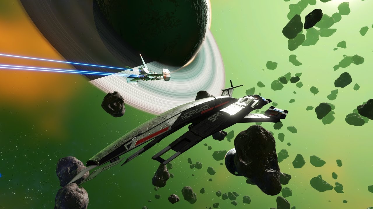 No Man's Sky Mass Effect Normandy Trailer