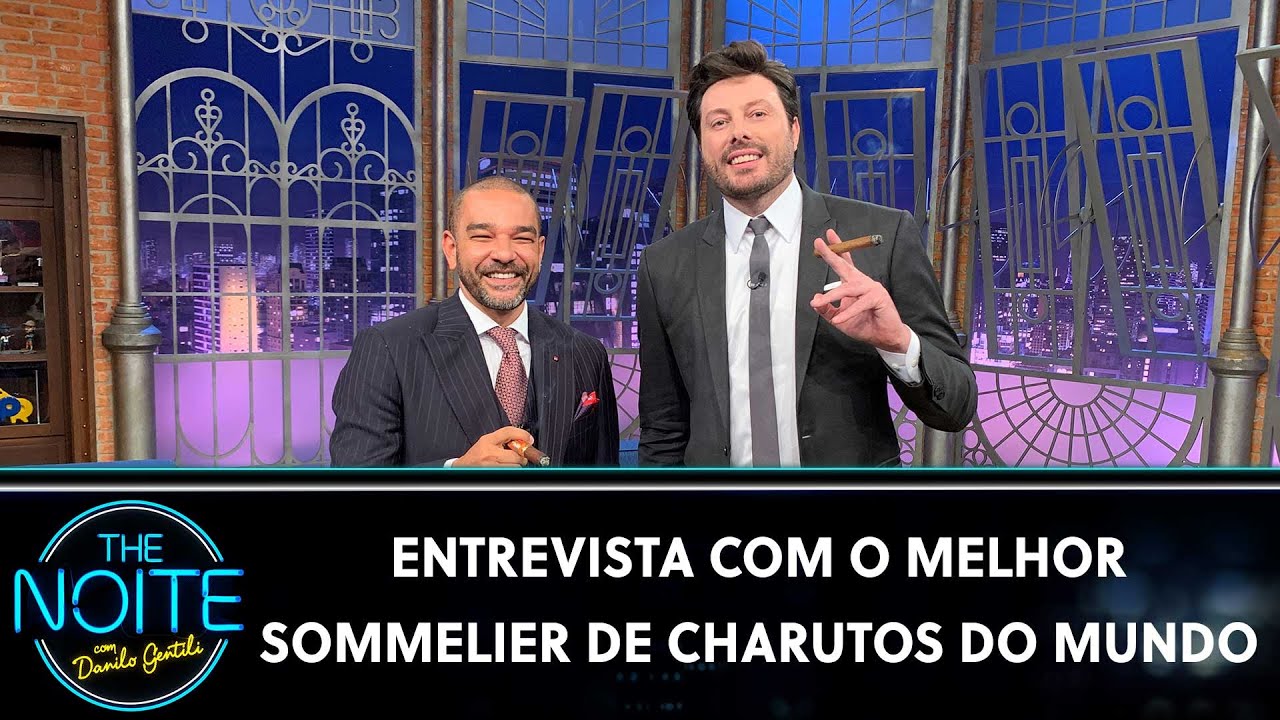 Entrevista com Walter Saes, o melhor sommelier de charutos do mundo | The Noite (01/03/21)