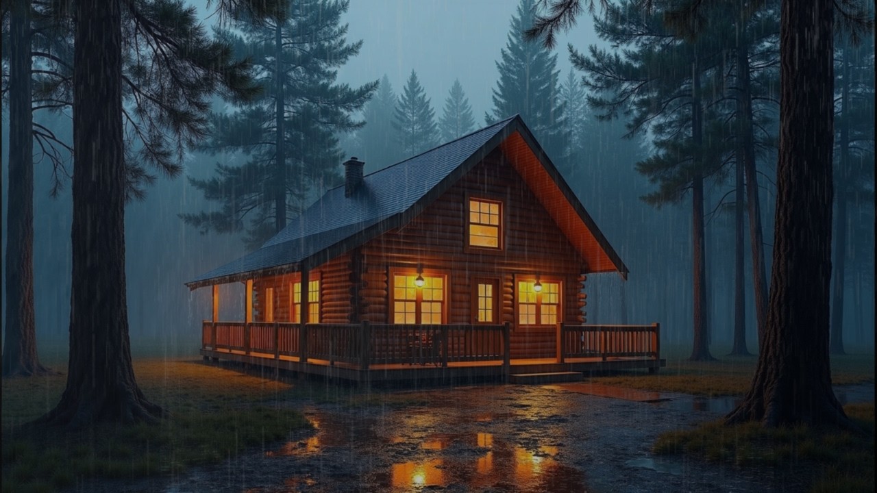 Sounds of Rain & Thunder for Deep Sleep – Relax Your Mind & Sleep Peacefully Tonight
