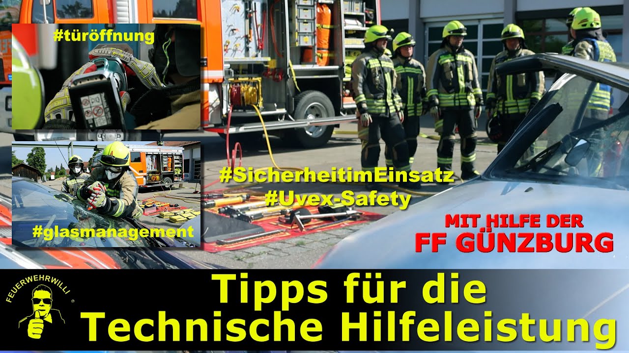Tipps für die Technische Hilfeleistung #ffgünzburg #uvex #safety