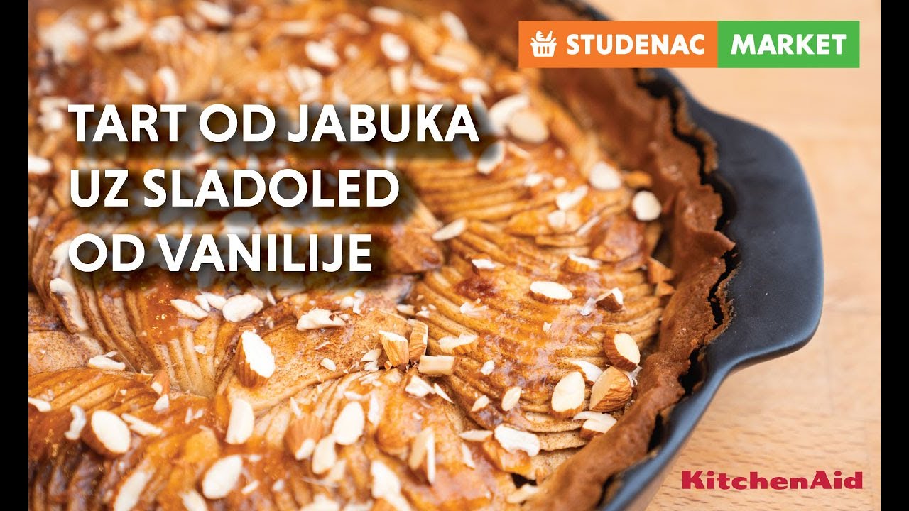 Melkior Bašić x KitchenAid: Najbolji TART OD JABUKA uz SLADOLED OD VANILIJE!
