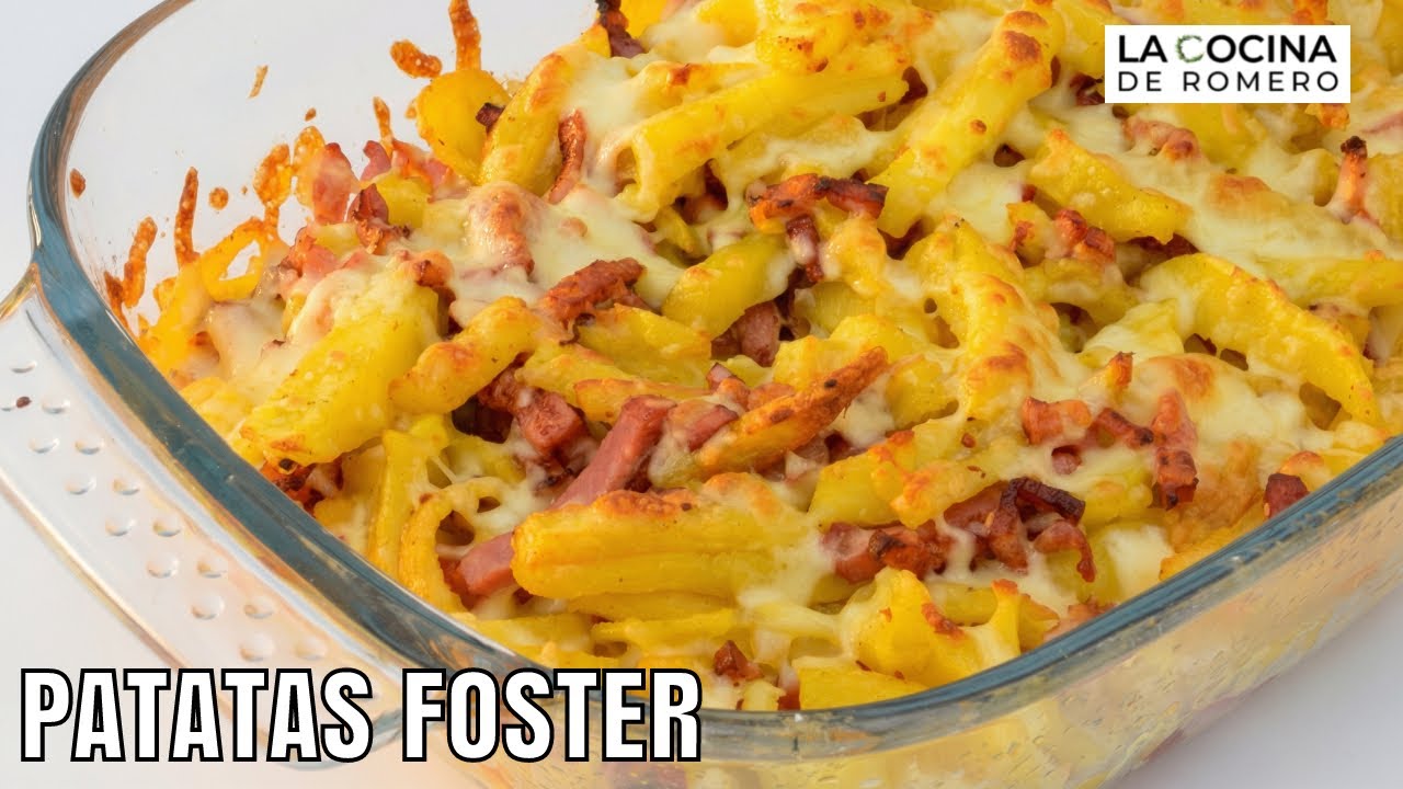 Patatas al estilo Foster en casa (sin complicarte)