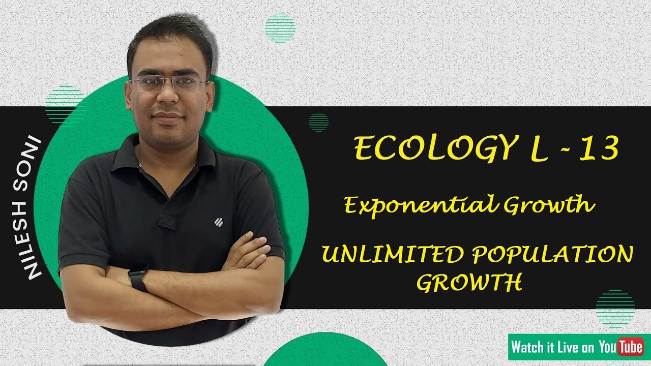 Exponential Growth Of Population | Nilesh Soni