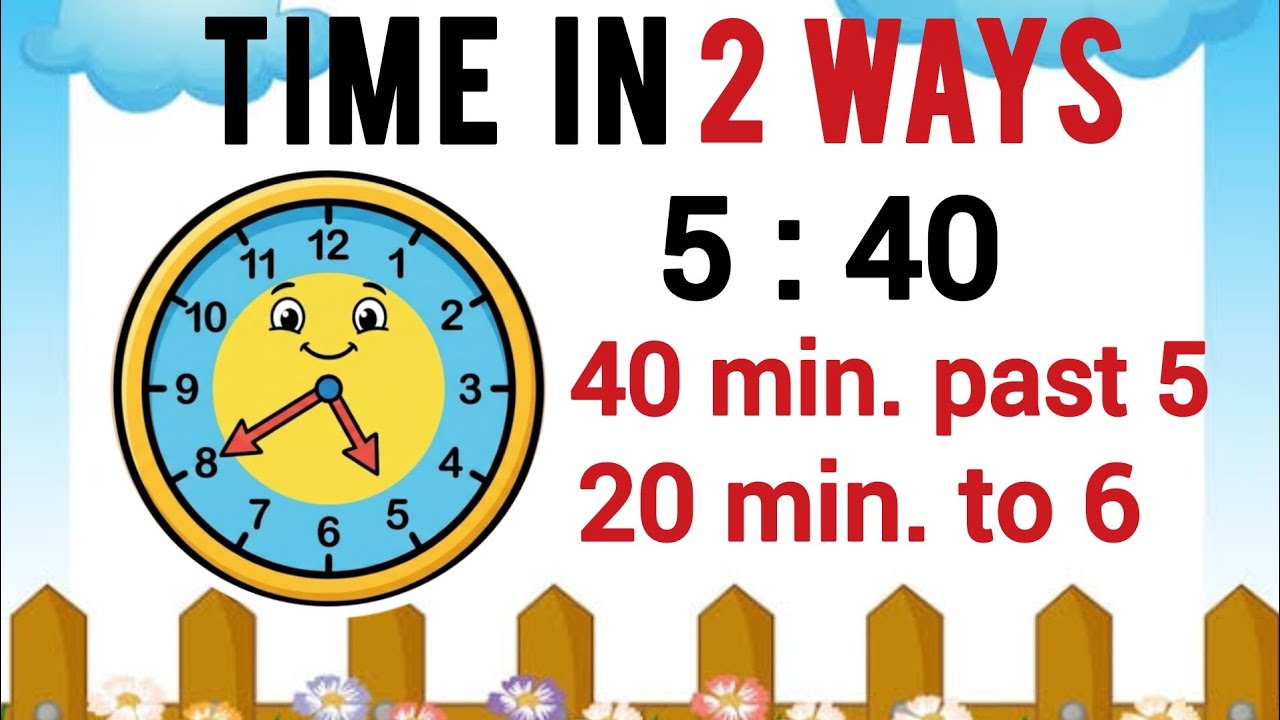 Write Time in Two Ways | Learn Clock Time Easily | Maths for Kids #tclock #time #tellingtime #maths