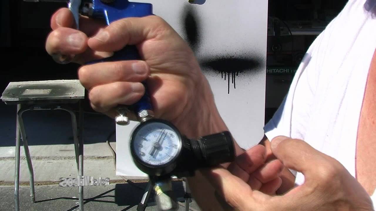 Adjusting Spray Gun Controls, Small Shop Spray Painting Part VI