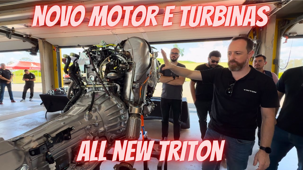 NOVO MOTOR E TURBINA DA ALL NEW TRITON 2025