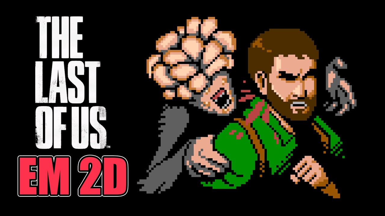 The Last of Us mas é um jogo 2D feito em 1990 ( TLOU Demake )