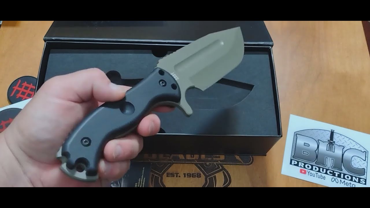 A close look at the LBK-01 Gen 2  knife by Halfbreed Blades