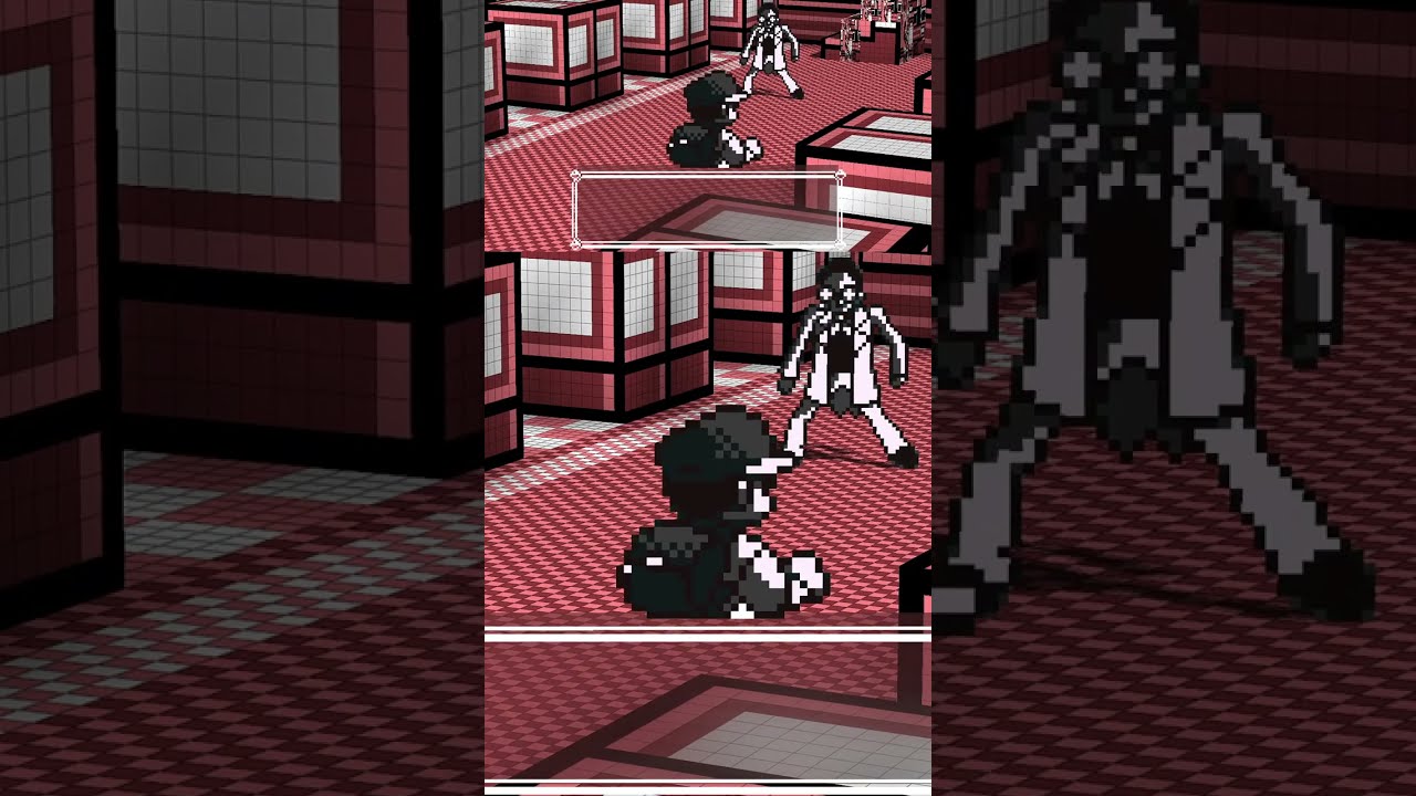 Pok&eacute;mon Red - Dramatic Shape Voxel Mod #7 (Portrait)