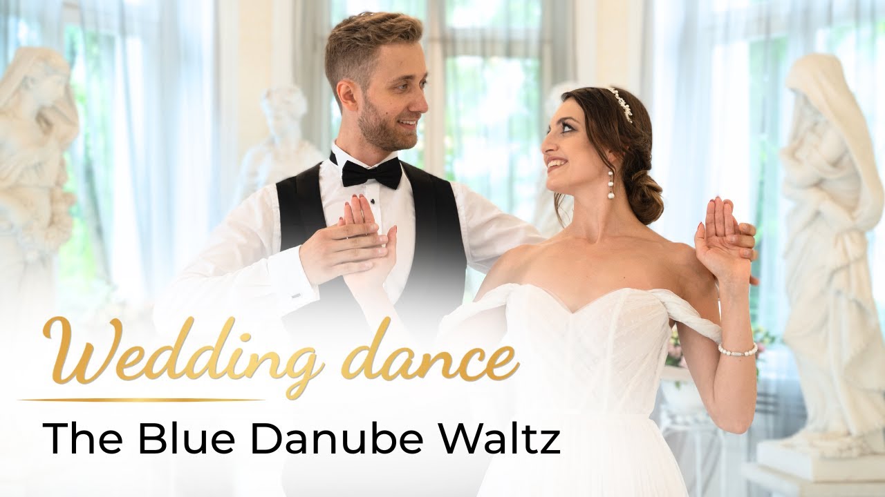 The Blue Danube Waltz - Strauss 💖 Wedding Dance ONLINE | First Dance Choreography