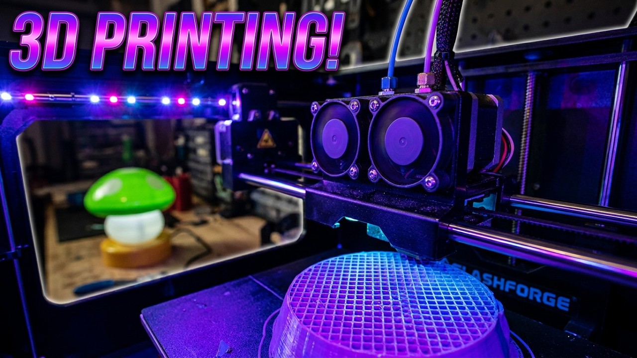 Flashforge Creator Pro actively 3D printing