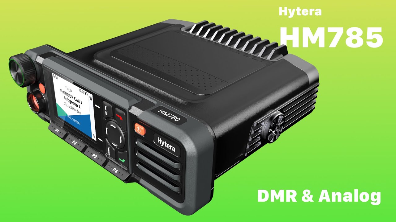 Hytera HM-785. Новейшие мобильно-базовые DMR радиостанции