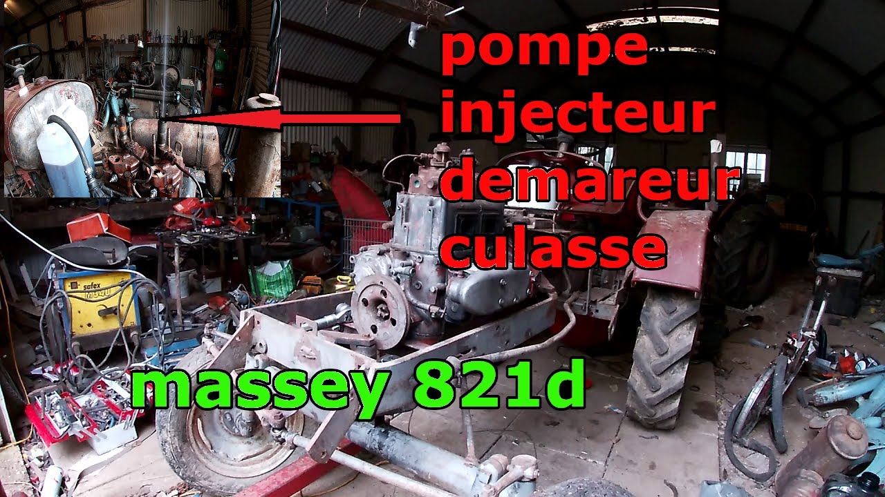 Massey 821d moteur hanomag: va t'il démarrer ?