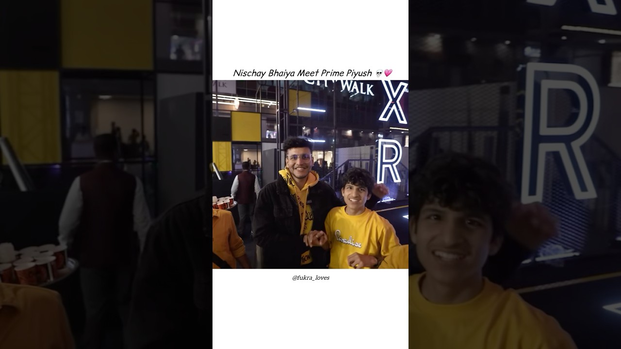 Nonu Bhaiya Meet Prime Piyush💀 #triggeredinsaan @triggeredinsaan #nischaymalhan #piyushjoshivlogs