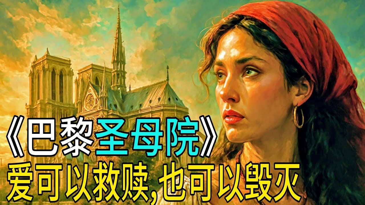 《巴黎圣母院》——雨果如何写出极致人性？卡西莫多的爱、弗罗洛的黑暗、艾斯梅拉达的命运｜Notre-Dame de Paris｜Victor Hugo｜世界名著