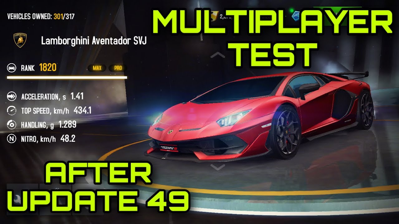 VULCAN 2.0🤔 ?!? | Asphalt 8, Lamborghini Aventador SVJ Multiplayer Test After Update 49