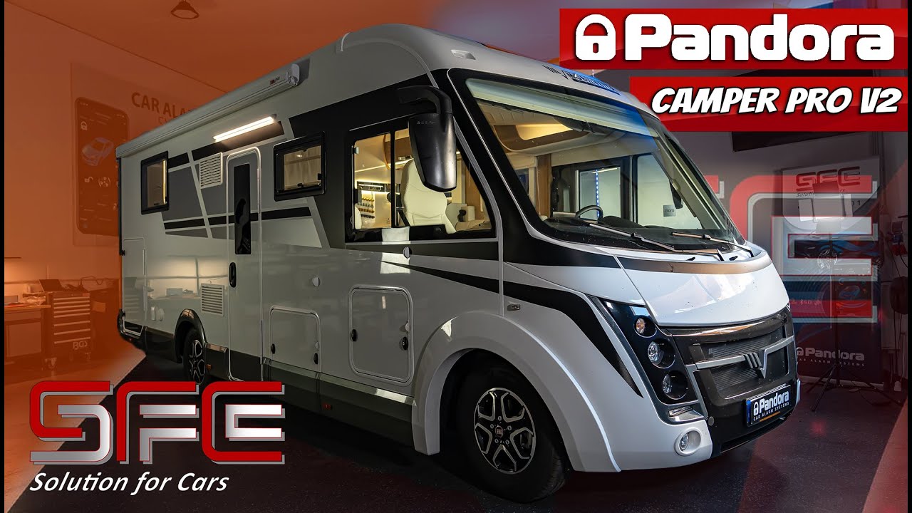 Alarmanlage in der Mobilvette Teknoline - Pandora Camper