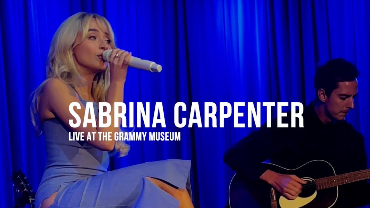 Sabrina Carpenter Live at The Grammy Musuem