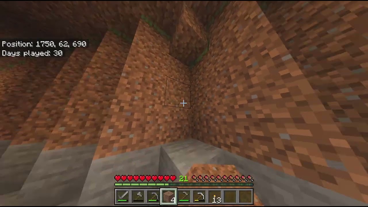 Digging a tunnel on my friends realm