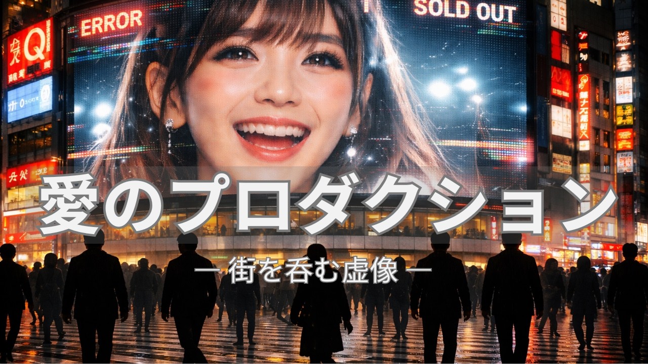 愛のプロダクション｜街を呑む虚像、アイドル社会へのラブソング
