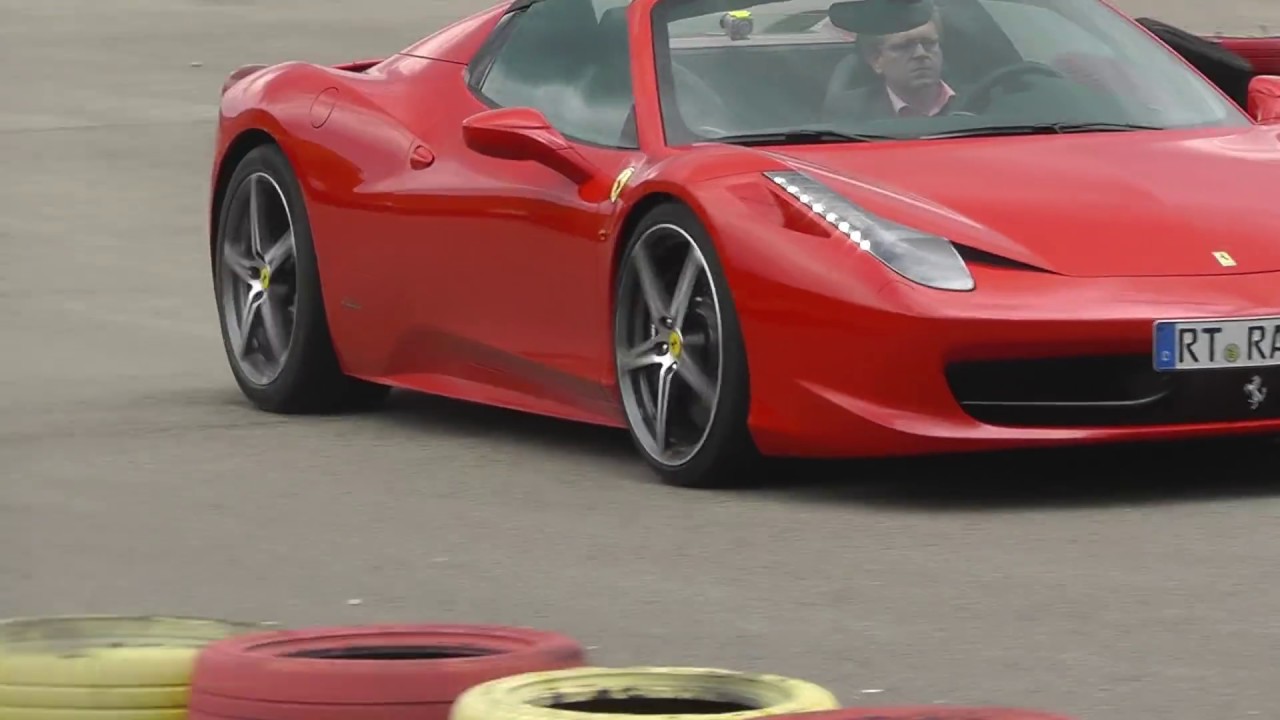 PARAVAN Space Drive 2: Steer-by-Wire Extremtest in einem Ferrari 458 Spider
