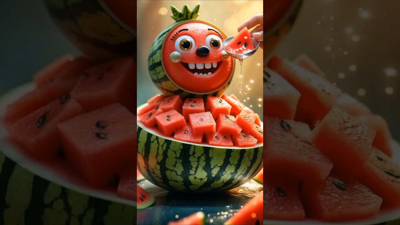 🍉✨ &ldquo;Cutest Watermelon Buddy Ever! 😍🍉&rdquo;