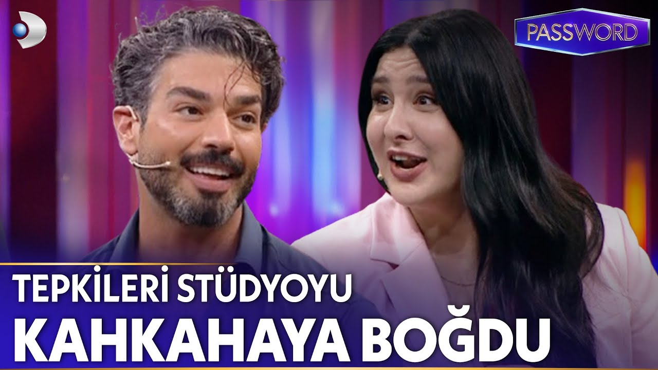 Şükrü Özyıldız ve Yasemin Sakallıoğlu'ndan Komik Tepkiler 😋 - Password Özel Kolaj