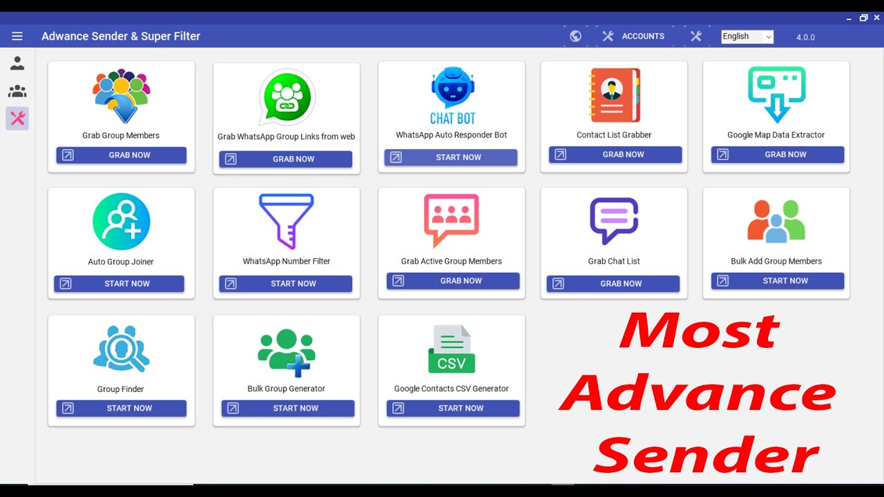 Adwance WhatsApp Marketing Software Download Maximize Your Business's Reach! Generate Unlimited Dead