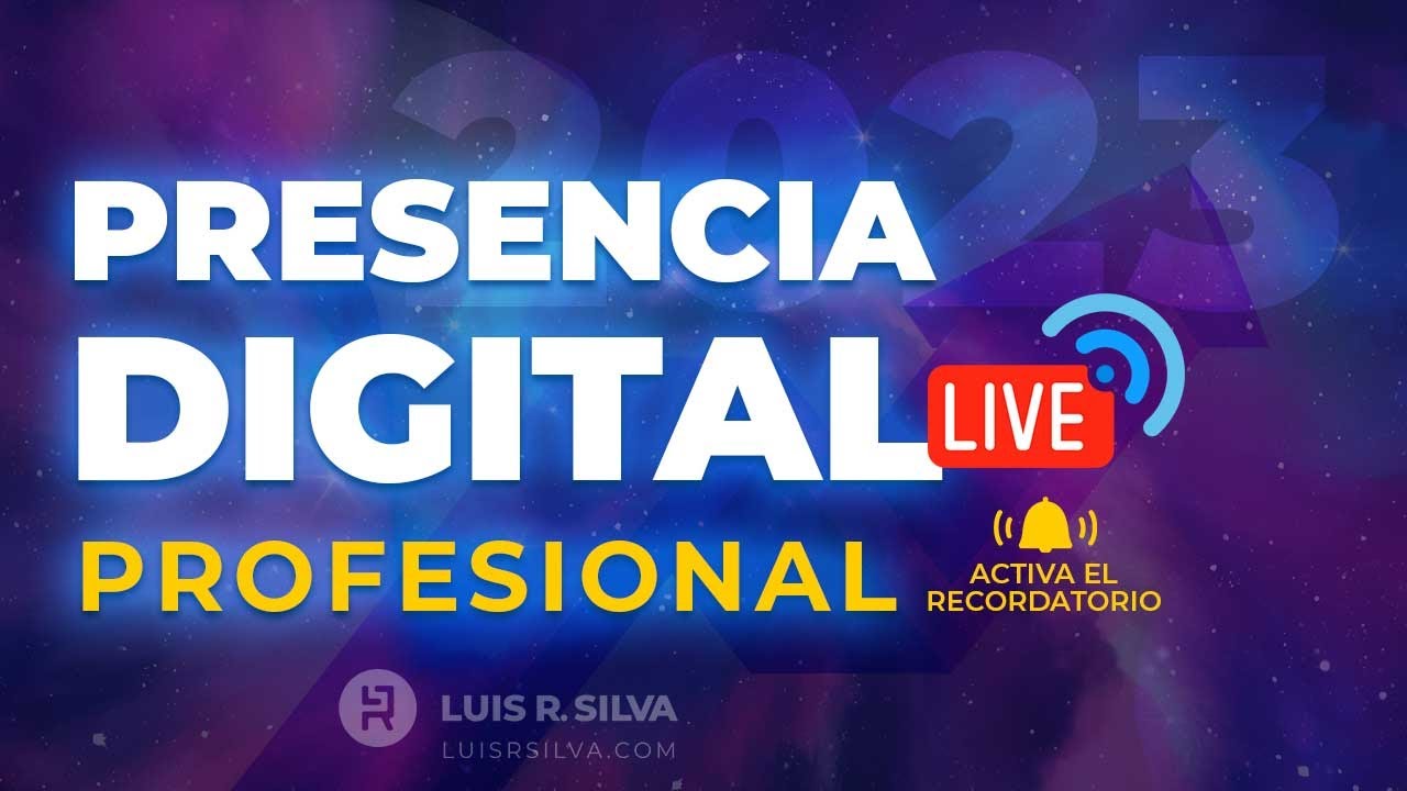 Presencia Digital  ⭐️ Los 10 elementos de una presencia online profesional ✅ Sesi&oacute;n en Vivo 🔴