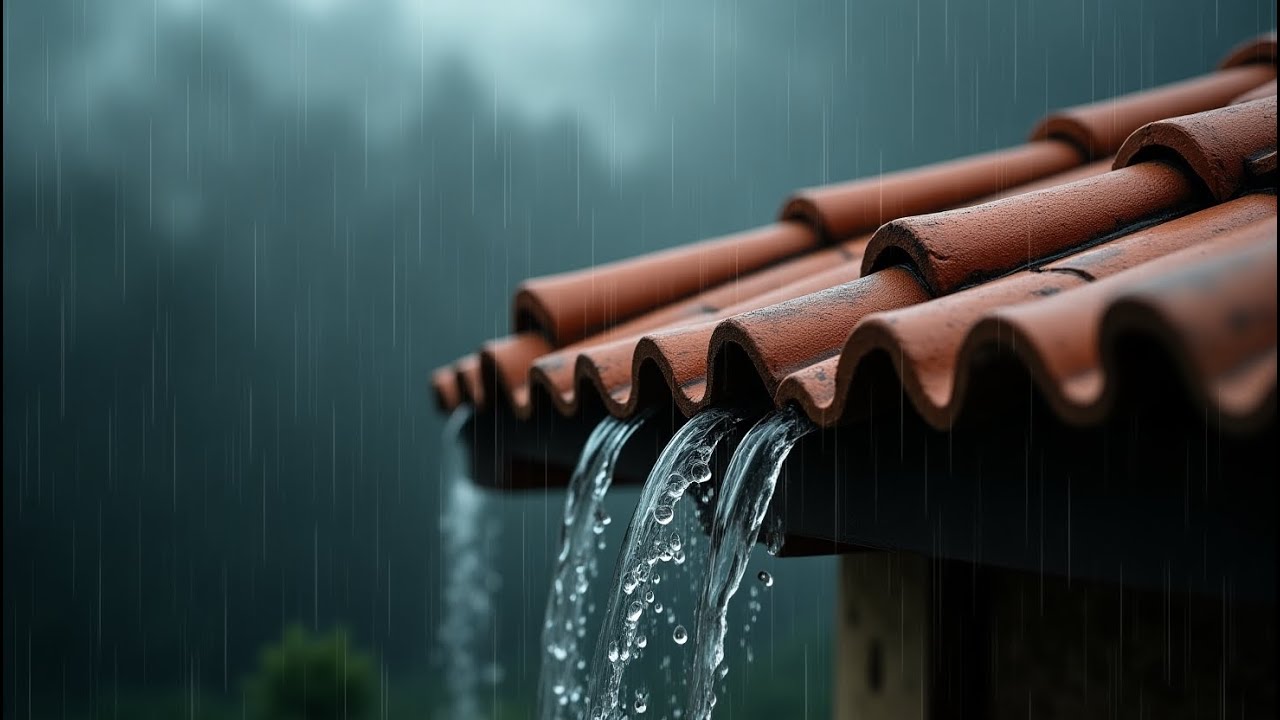 Rain and Fireplace Sounds for Cozy Sleep